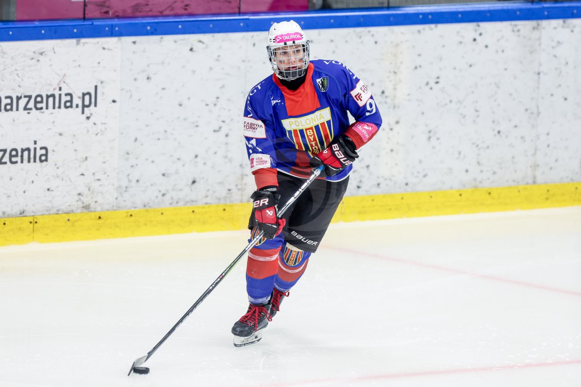 Hokej: TLHK. Kojotki Naprzod Janow Katowice - BS Polonia Bytom. - Agencja Fotograficzna